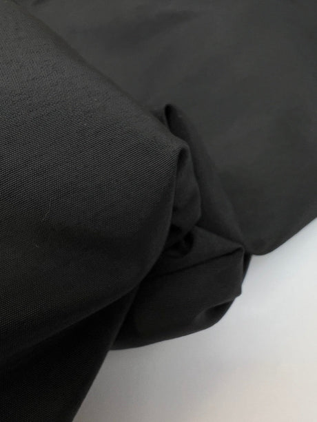 Polyamide Rep Weave Fabric Black