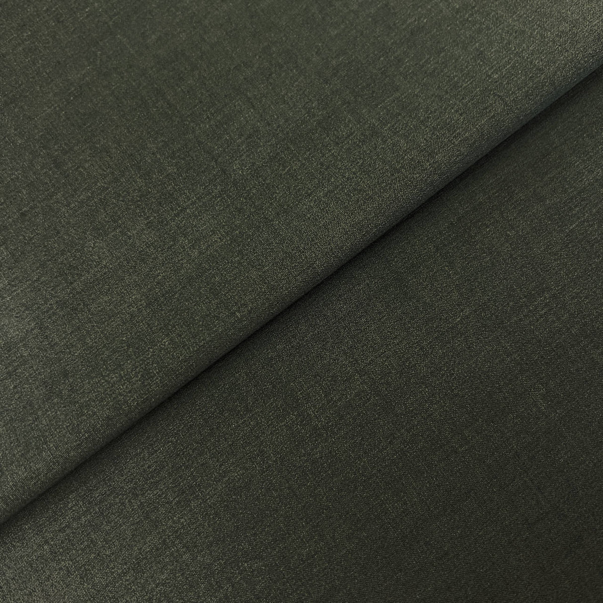 Heather Green 100 Percent Wool Tropical Fabric - Heather Green, 58/60" Width