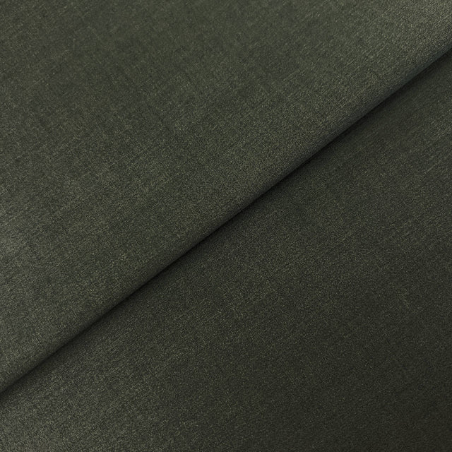 Heather Green 100 Percent Wool Tropical Fabric - Heather Green, 58/60" Width