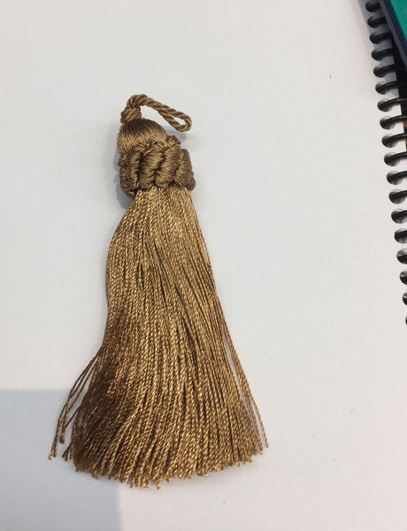 Copper Italian Key Tassel - Copper Decorative Tassel, 5" Length (25 Pieces)