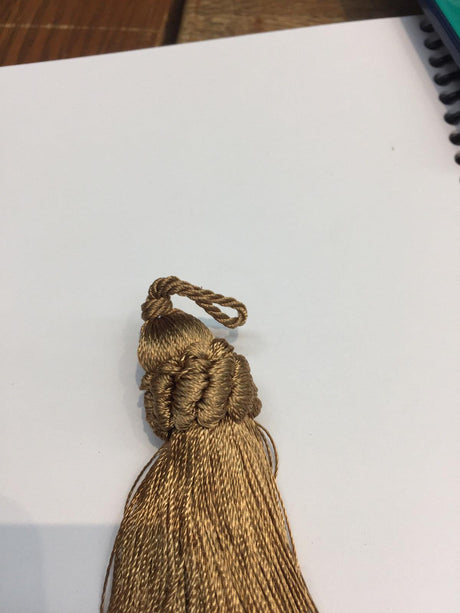 Copper Italian Key Tassel - Copper Decorative Tassel, 5" Length (25 Pieces)