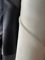 Polyester Mesh Checked Silver Lurex