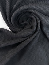 Wool Blend Tweed Black