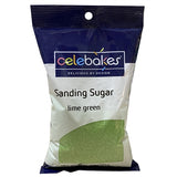 Lime Green Sanding Sugar - 16 Ounce