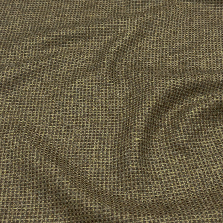 Green Wool Cashmere Sportcoat Fabric - Green, 60" Width