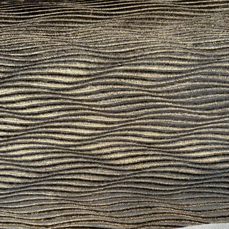 Kravet Tempo Taupe Velvet Fabric - Taupe Solid, 56" Width (1 Yard)