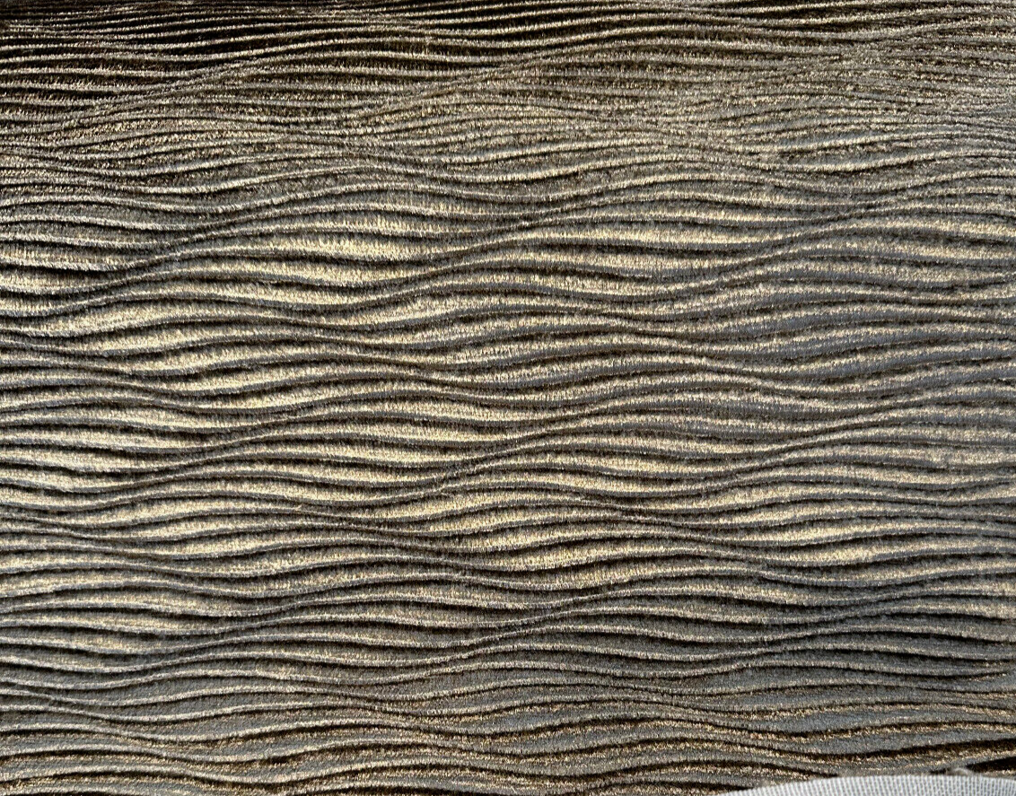 Kravet Tempo Taupe Velvet Fabric - Taupe Solid, 56" Width (1 Yard)