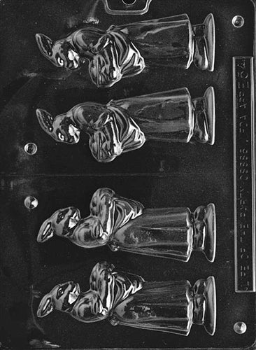 3D Mother Bunny Chocolate Candy Mold - LPE054