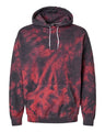 Blended Tie-Dyed Hooded Sweatshirt