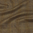 Brown Wool Sportcoat Wool Fabric - Brown, 60" Width (1 Yard)