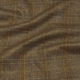 Brown Wool Sportcoat Wool Fabric - Brown, 60" Width (1 Yard)