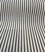Waverly Timeless Ticking Cotton Fabric - Black Striped, 54" Width (1 Yard)
