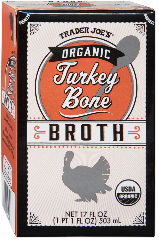 Organic Turkey Bone Broth 17 Fl Oz – High Protein, Low Sodium, Nutrient-Rich