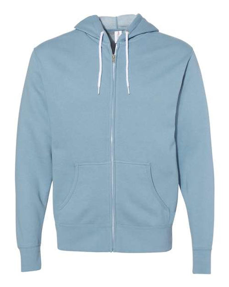 Independent Trading Co. Unisex Lightweight Full-Zip Hooded Sweatshirt