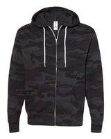 Independent Trading Co. Unisex Lightweight Full-Zip Hooded Sweatshirt
