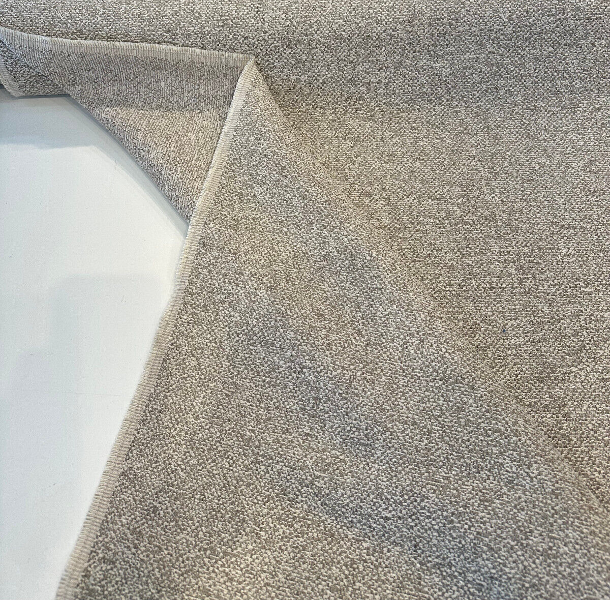 Crypton Performance Tenacity Linen Chenille Upholstery Fabric - Linen Beige, 60" Width (By The Yard)