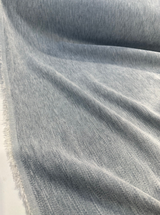 Capital Gains Chenille Fabric - Blue Sky Herringbone, 54" Width (1 Yard)