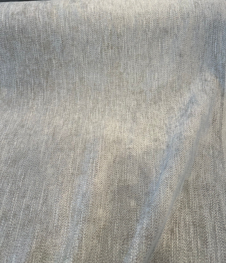 Capital Gains Chenille Upholstery Fabric - Whisper Taupe Herringbone, 54" Width (By The Yard)