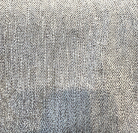 Capital Gains Chenille Upholstery Fabric - Whisper Taupe Herringbone, 54" Width (By The Yard)