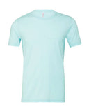 Everyday CVC jersey tee in White, Black Heather, Navy Heather, Heather Gray and True Royal