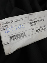 Black Bonded Wool Tweed