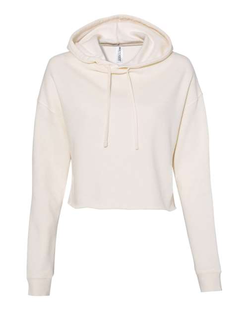 Women's Lightweight Crop Hooded Sweatshirt
