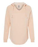 Women's Lightweight California Wave Wash Hooded Sweatshirt
