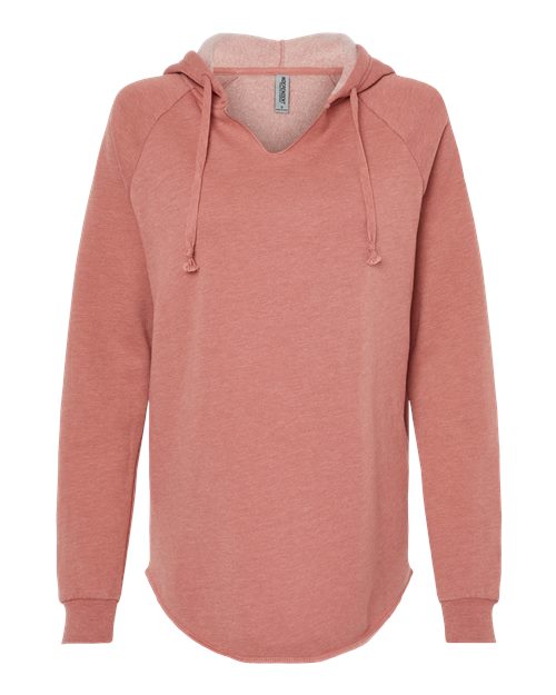 Women's Lightweight California Wave Wash Hooded Sweatshirt
