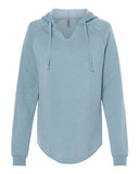 Women's Lightweight California Wave Wash Hooded Sweatshirt