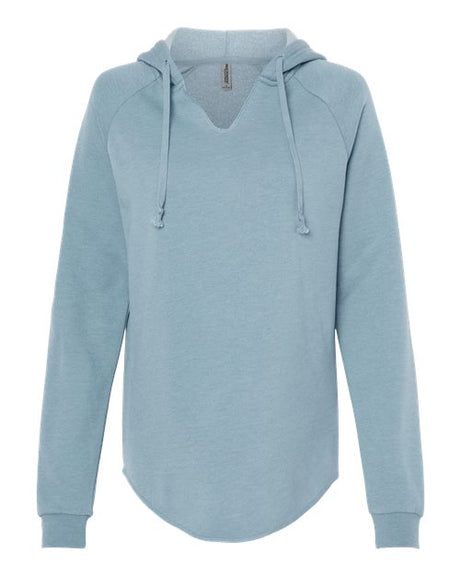 Women's Lightweight California Wave Wash Hooded Sweatshirt