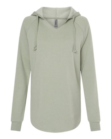 Women's Lightweight California Wave Wash Hooded Sweatshirt