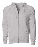 Independent Trading Co. Unisex Special Blend Raglan Full-Zip Hooded Sweatshirt