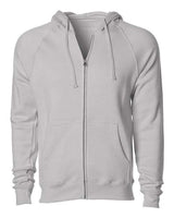 Independent Trading Co. Unisex Special Blend Raglan Full-Zip Hooded Sweatshirt