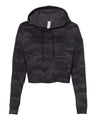 Women's Lightweight Crop Hooded Sweatshirt