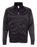 Independent Trading Co. Men's Lightweight Poly-Tech Full-Zip Track Jacket