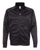 Independent Trading Co. Men's Lightweight Poly-Tech Full-Zip Track Jacket