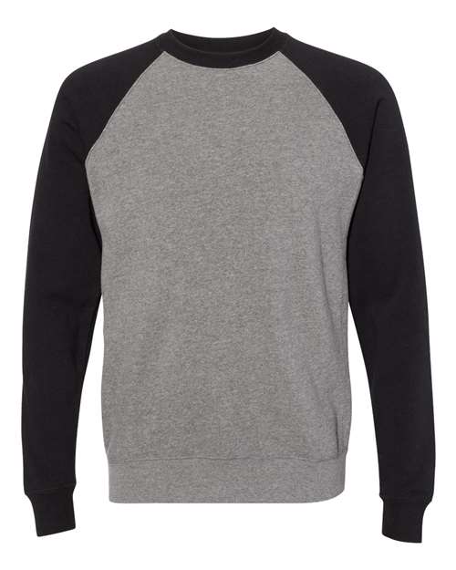 Independent Trading Co. Unisex Special Blend Raglan Crewneck Sweatshirt
