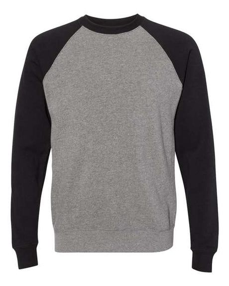 Independent Trading Co. Unisex Special Blend Raglan Crewneck Sweatshirt