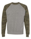 Independent Trading Co. Unisex Special Blend Raglan Crewneck Sweatshirt