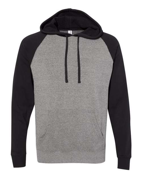 Independent Trading Co. Unisex Special Blend Raglan Hooded Sweatshirt
