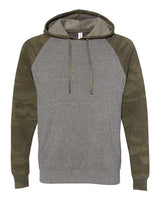 Independent Trading Co. Unisex Special Blend Raglan Hooded Sweatshirt