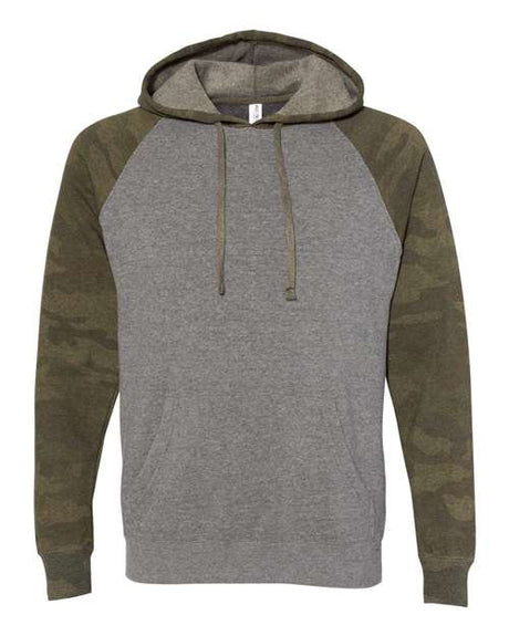 Independent Trading Co. Unisex Special Blend Raglan Hooded Sweatshirt