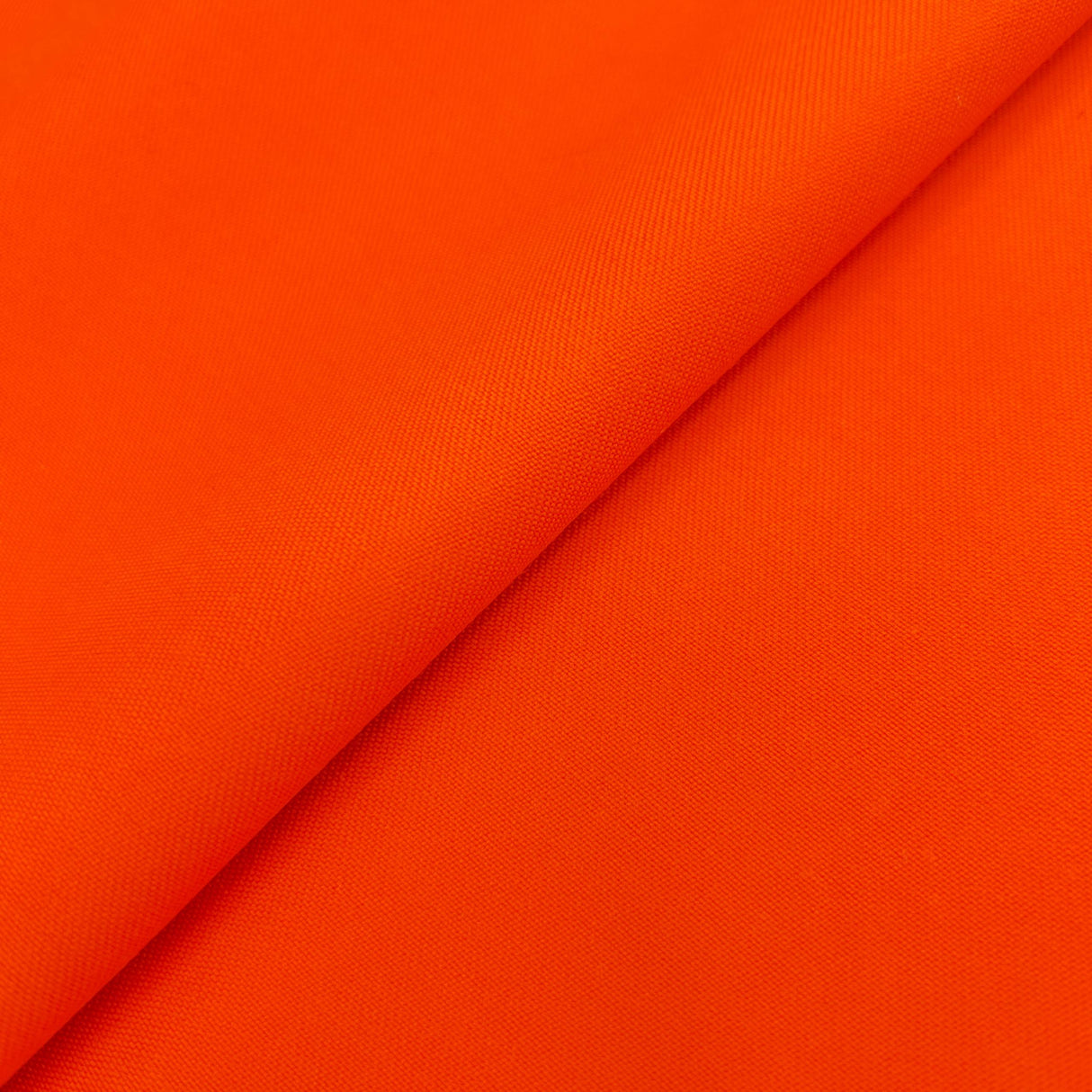 Orange Wool Gabardine Fabric - Orange, Gabardine, 58/60" Width (1 Yard)