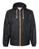 Unisex Vintage Hooded Rain Jacket