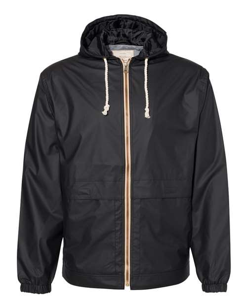 Weatherproof Unisex Vintage Hooded Rain Jacket
