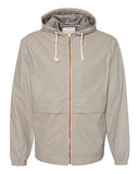 Unisex Vintage Hooded Rain Jacket