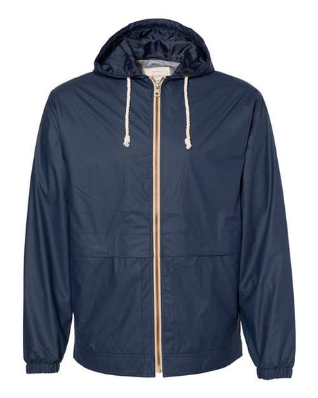Weatherproof Unisex Vintage Hooded Rain Jacket