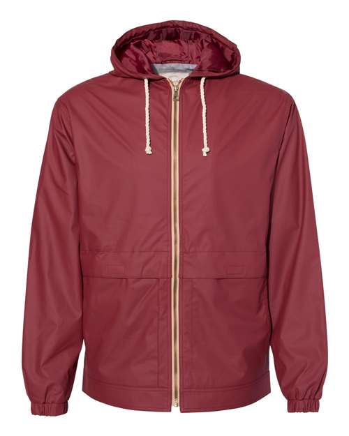 Weatherproof Unisex Vintage Hooded Rain Jacket