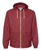 Weatherproof Unisex Vintage Hooded Rain Jacket