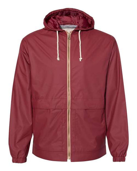Weatherproof Unisex Vintage Hooded Rain Jacket